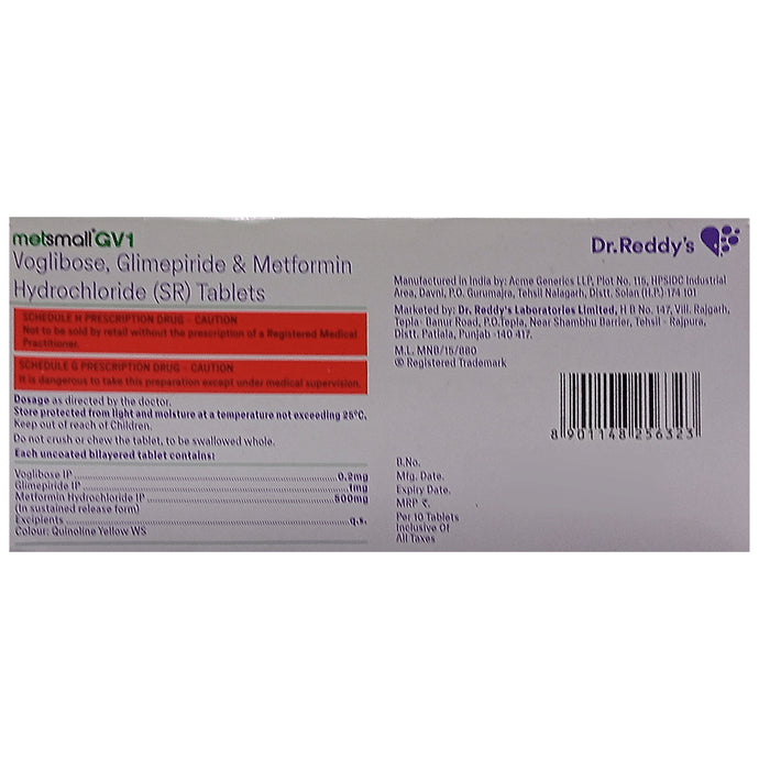 Metsmall GV 1 Tablet SR