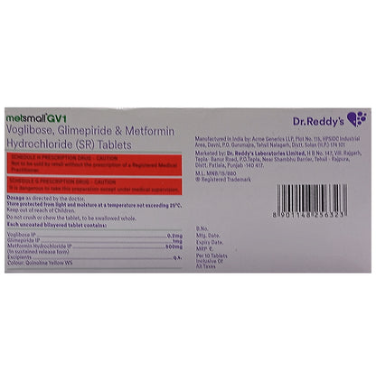 Metsmall GV 1 Tablet SR