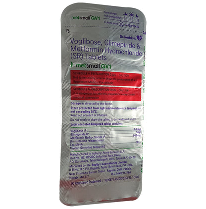 Metsmall GV 1 Tablet SR