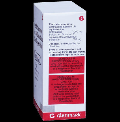 Milibact 1000 mg/500 mg Injection