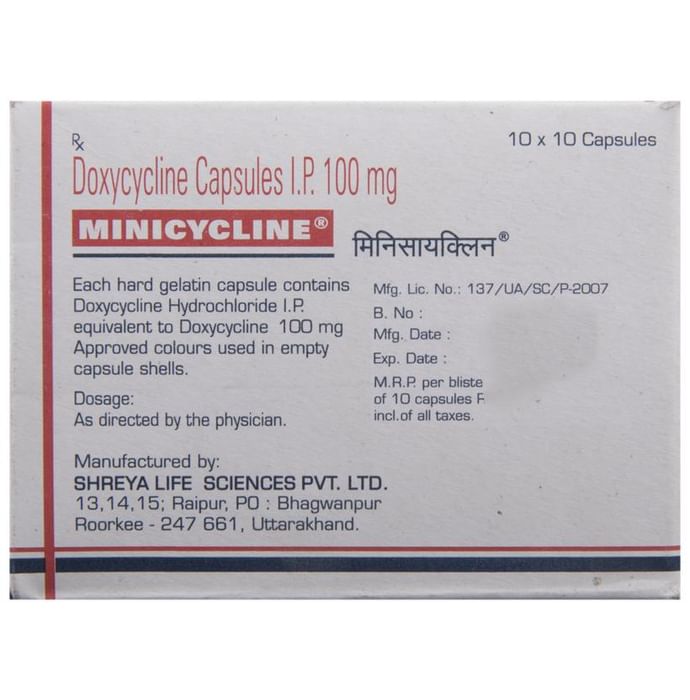 Minicycline Capsule