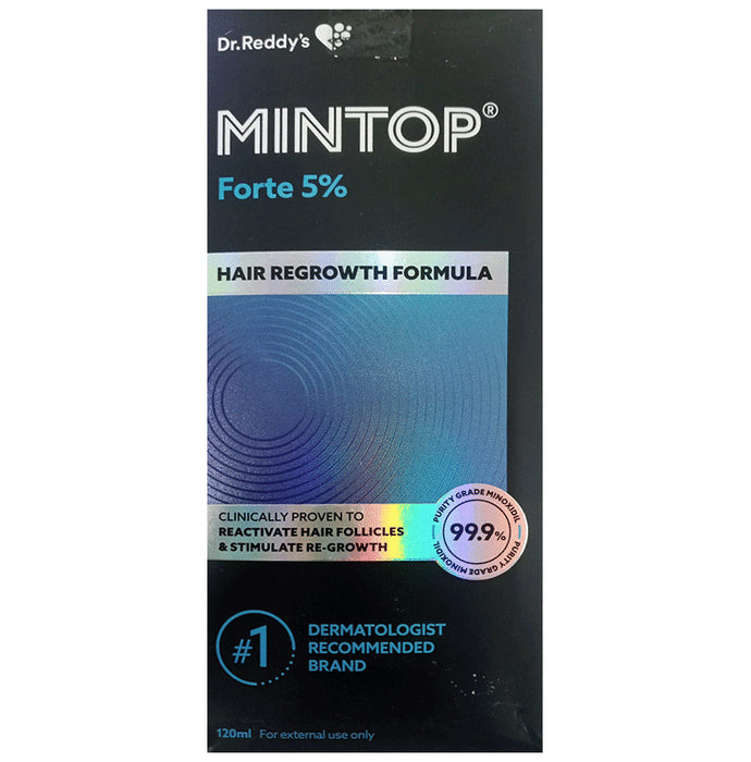 Mintop Forte 5% Minoxidil Solution - Classic Derma