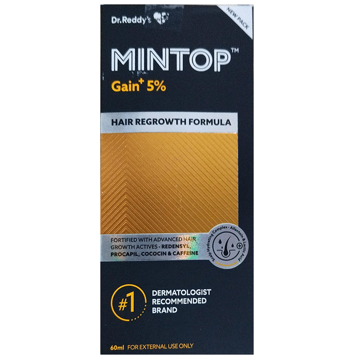 Mintop Gain 5 + Hair Regrowth Formula Kit - Classic Derma