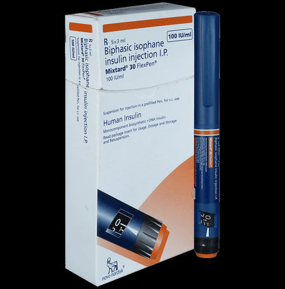 Mixtard 30 Flexpen (3ml Each) - Classic Derma