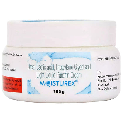 Moisturex Cream with Urea, Lactic Acid, Propylene Glycol & Liquid Paraffin - Classic Derma
