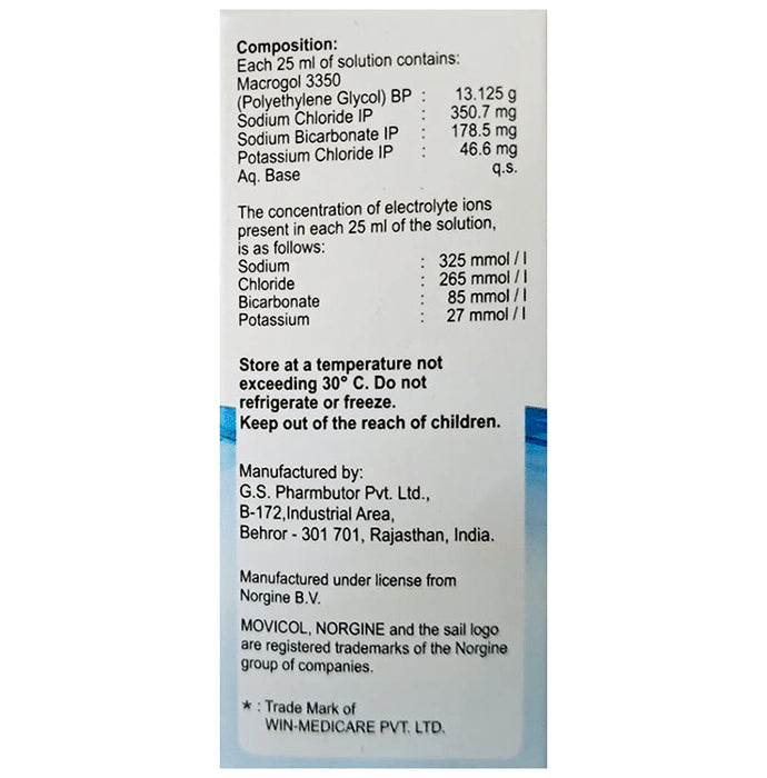 Movicol Liquid One Dose Orange