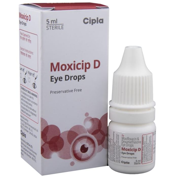 Moxicip D Eye Drop - Classic Derma
