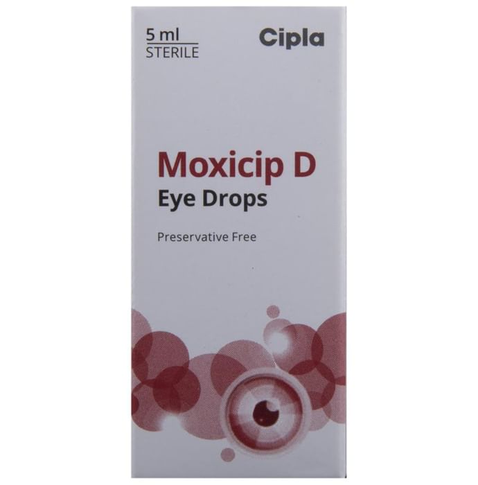 Moxicip D Eye Drop