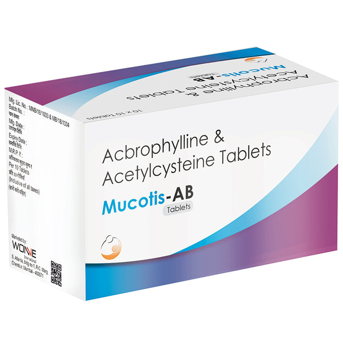 Mucotis-AB Tablet - Classic Derma