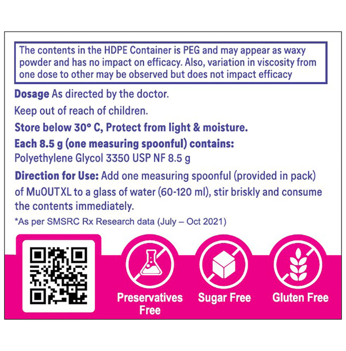 Muout XL Powder for Oral Solution