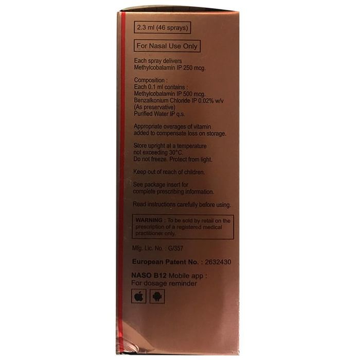 Naso B12 Nasal Spray