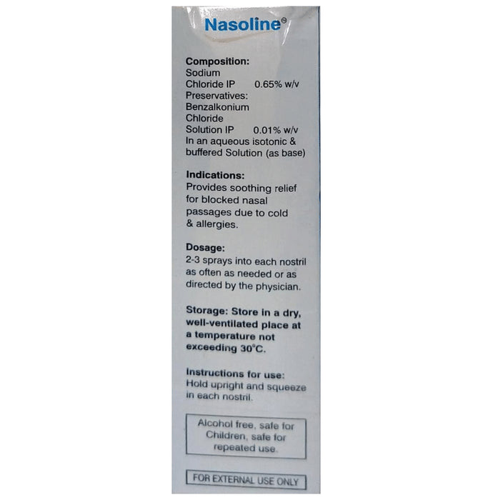 Nasoline Saline Nasal Spray