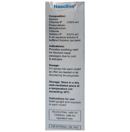 Nasoline Saline Nasal Spray