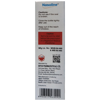 Nasoline Saline Nasal Spray