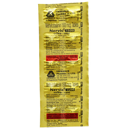 Nervic 1500 Tablet