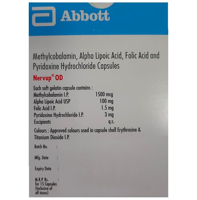 Nervup OD Soft Gelatin Capsule