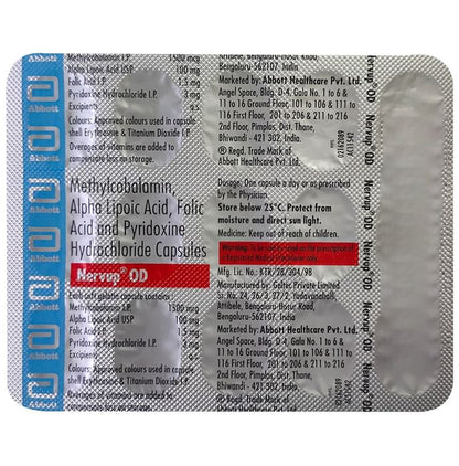 Nervup OD Soft Gelatin Capsule