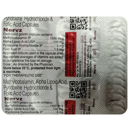 Nervz Capsule - Classic Derma