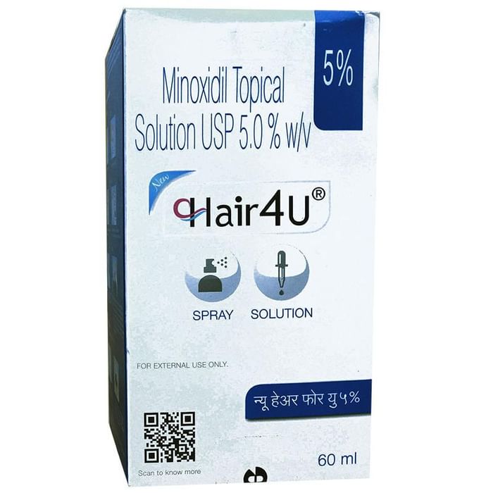 New Hair 4U 5% Solution - Classic Derma