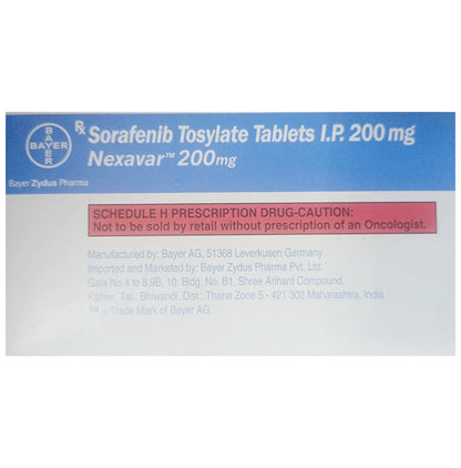 Nexavar 200mg Tablet