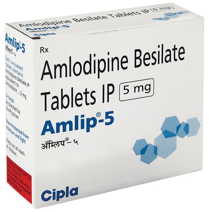 Amlip 5 Tablet - Classic Derma