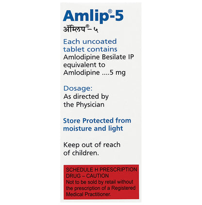 Amlip 5 Tablet