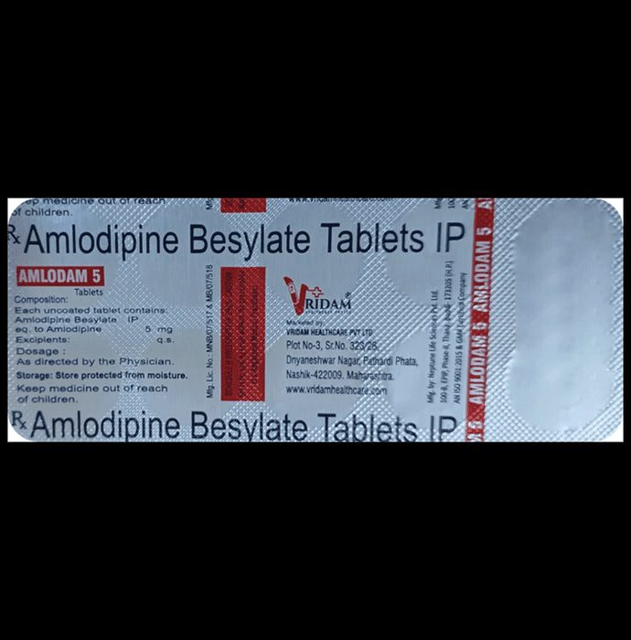 Amlodam 5 Tablet