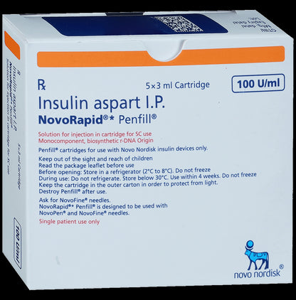 Novorapid Penfill (3ml Each)