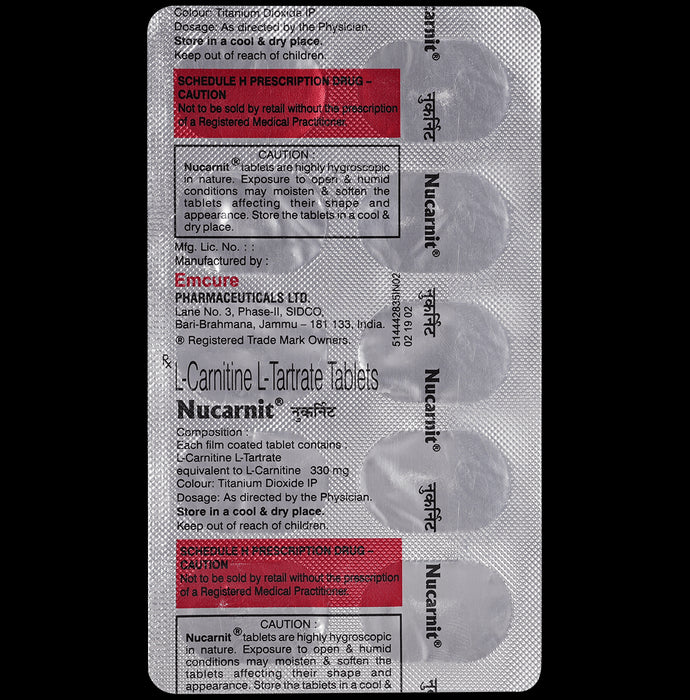 Nucarnit Tablet