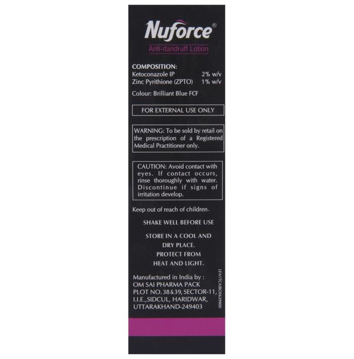 Nuforce Anti Dandruff Lotion