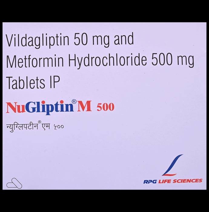 Nugliptin M 500 Tablet - Classic Derma
