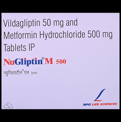 Nugliptin M 500 Tablet - Classic Derma