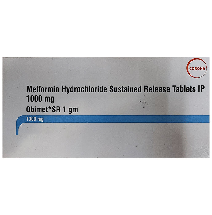 Obimet SR 1gm Tablet - Classic Derma