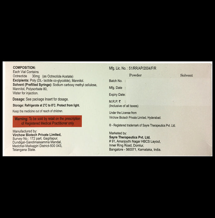 Octri-Lar Depot Injection