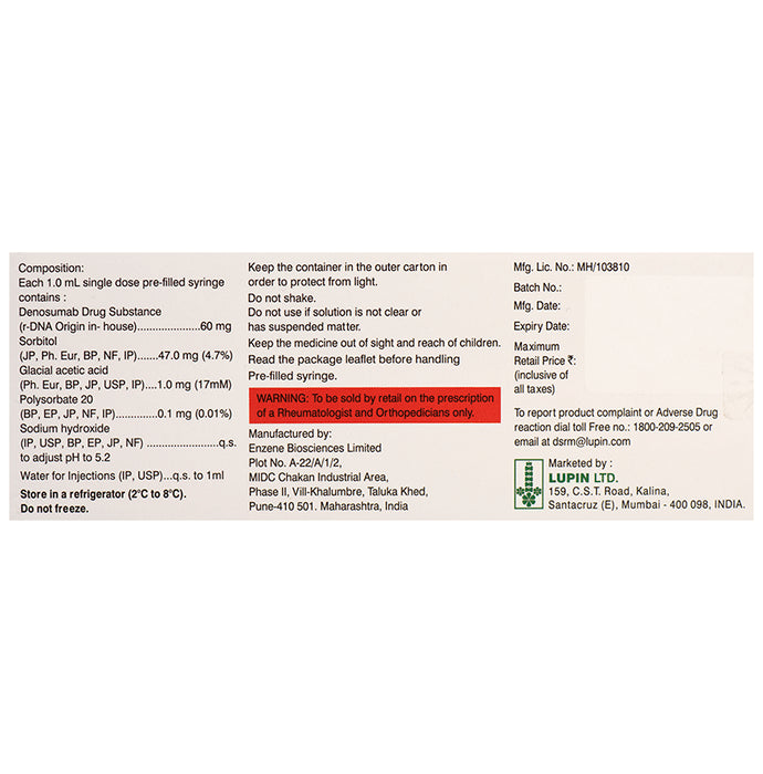 Odensomab 60mg Injection