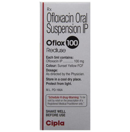 Oflox 100 Rediuse Oral Suspension
