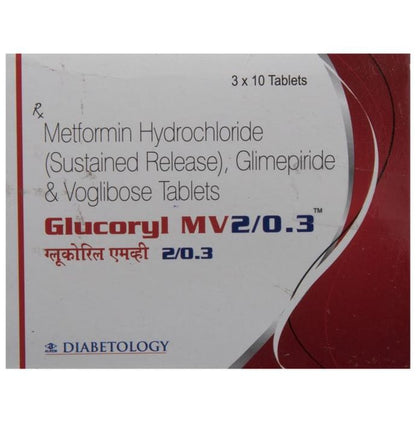 Glucoryl-MV 2/0.3 Tablet SR