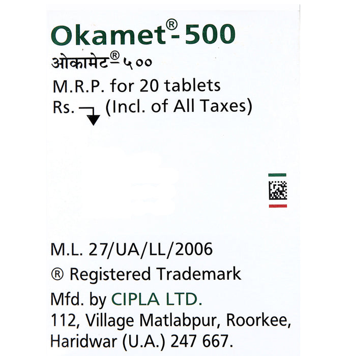 Okamet 500 Tablet