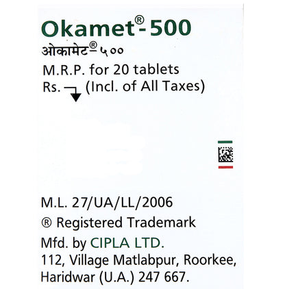 Okamet 500 Tablet
