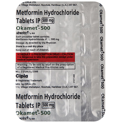 Okamet 500 Tablet