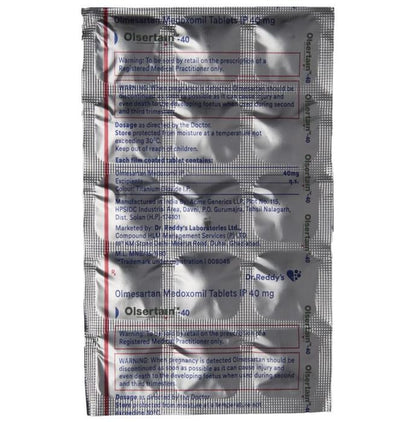 Olsertain 40 Tablet