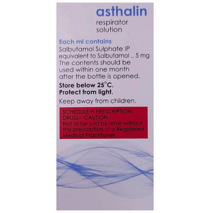 Asthalin Respirator Solution