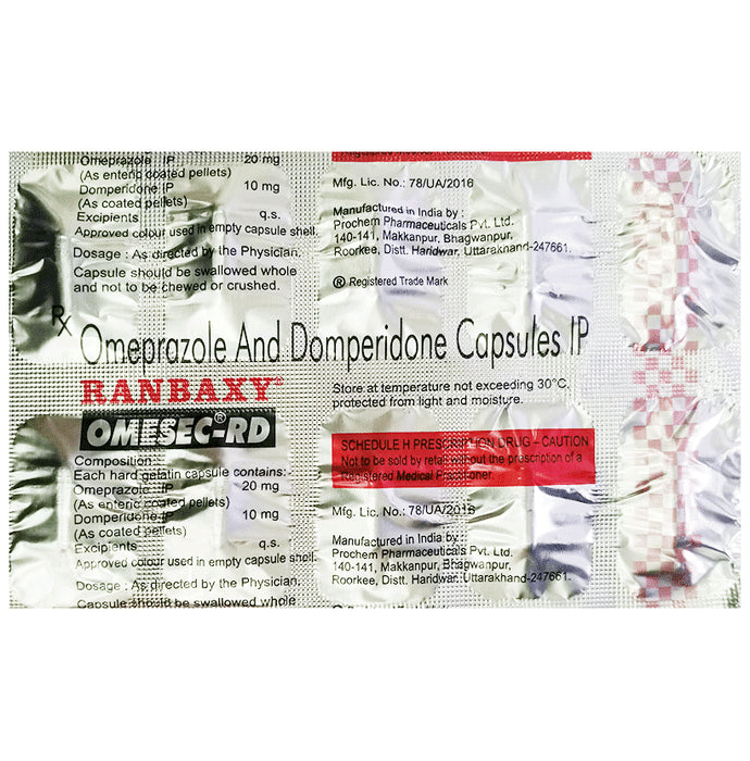 Omesec-RD Capsule - Classic Derma
