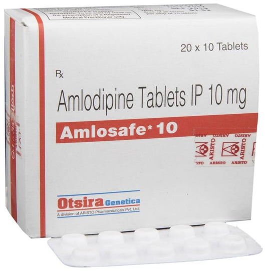 Amlosafe 10 Tablet - Classic Derma