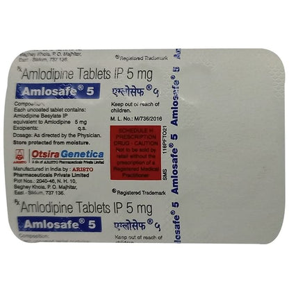 Amlosafe 5 Tablet