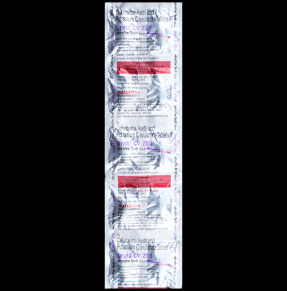 Oratil CV 250mg/125mg Tablet