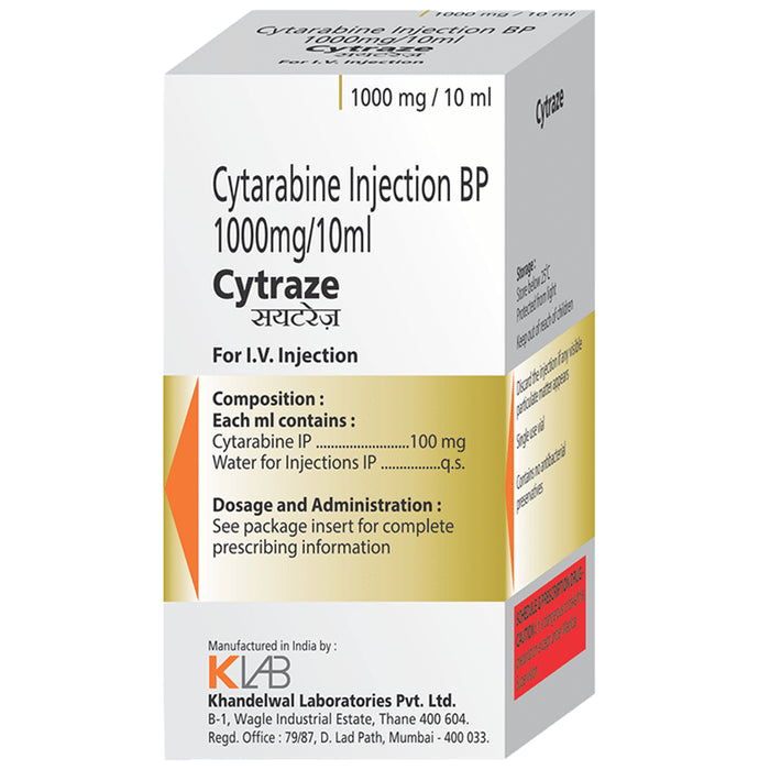 Cytraze 1000mg Injection - Classic Derma