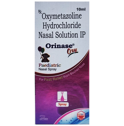 Orinase Oxy Paediatric Nasal Spray - Classic Derma