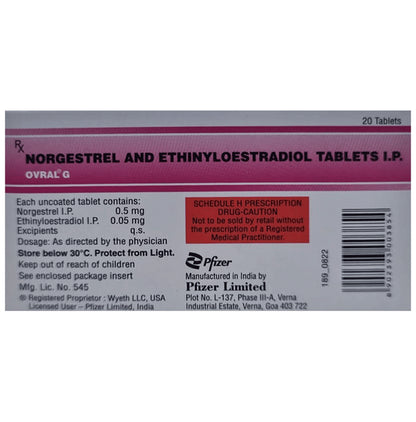Ovral G Tablet