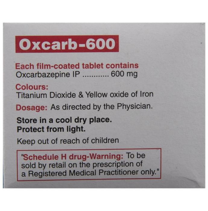 Oxcarb 600 Tablet